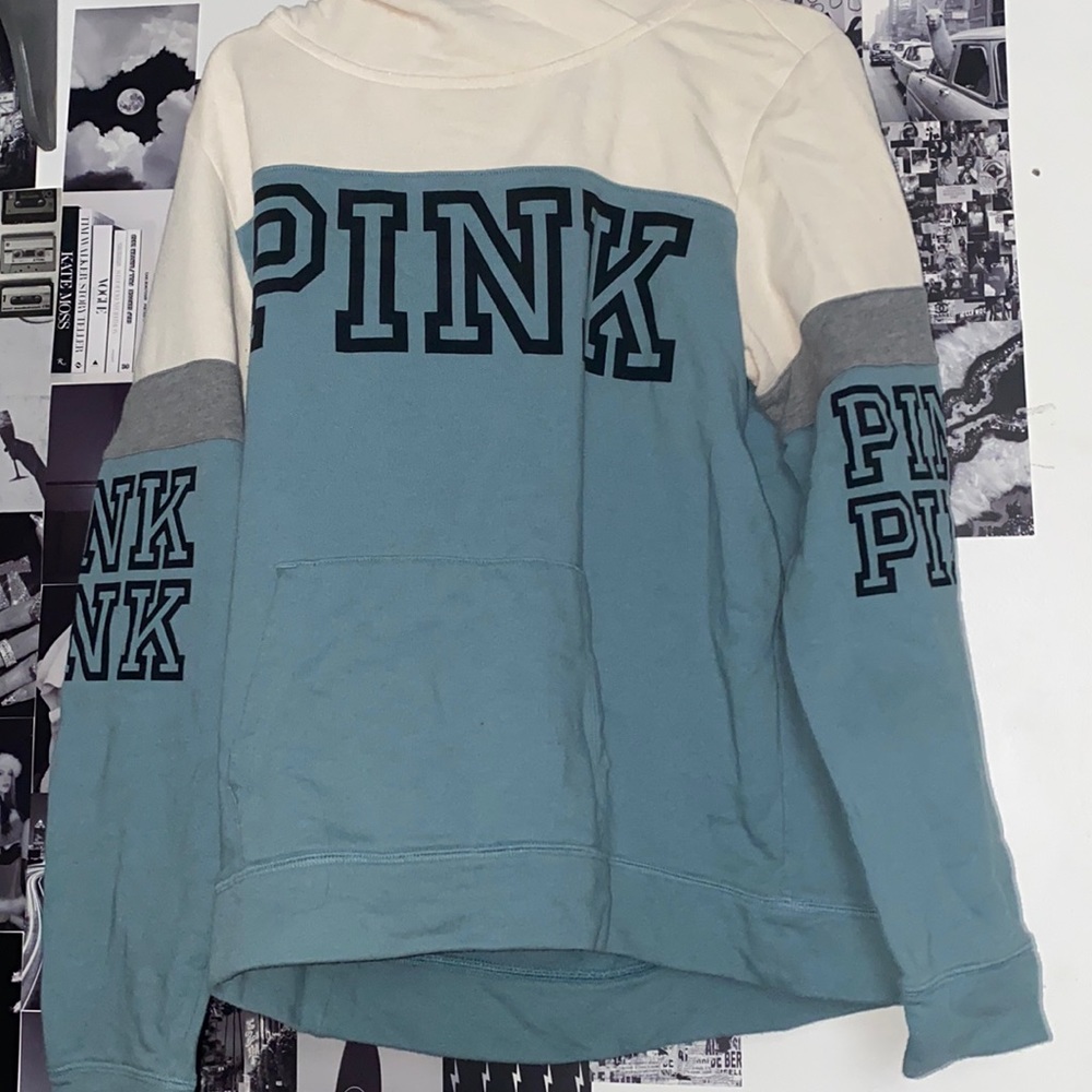 Pink hoodie